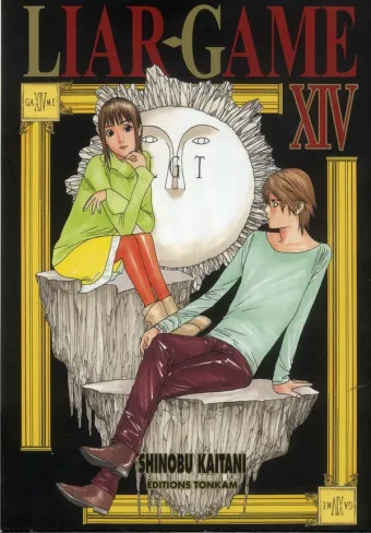 Couverture du manga Liar game Tome 14, « Liar game »