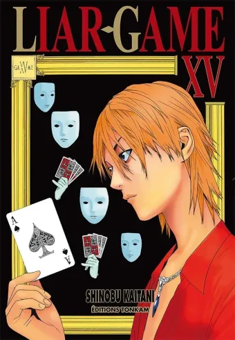 Couverture du manga Liar game Tome 15, « Liar game »