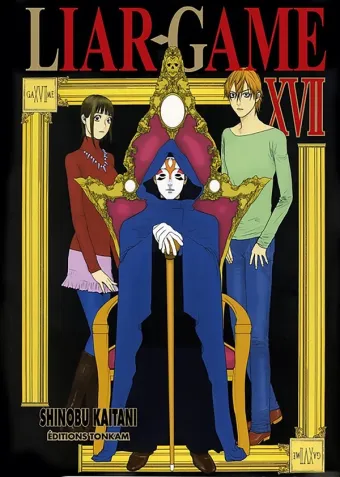 Couverture du manga Liar game Tome 17, « Liar game »