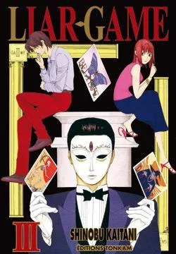 Couverture du manga Liar game Tome 3, « Liar game »