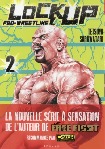Couverture du manga Lock up – pro-wrestling Tome 2