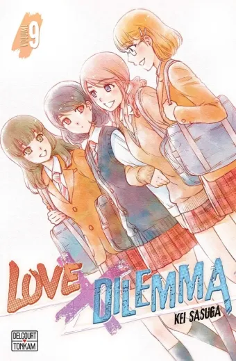Couverture du manga Love x dilemma Tome 9