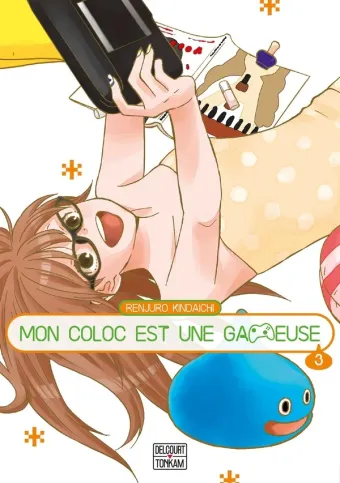 Couverture du manga Mon coloc est une gameuse Tome 3