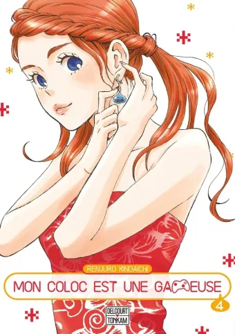 Couverture du manga Mon coloc est une gameuse Tome 4