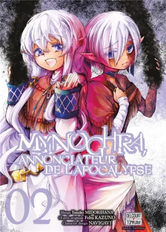 Couverture du manga Mynoghra – annonciateur de l’apocalypse Tome 2