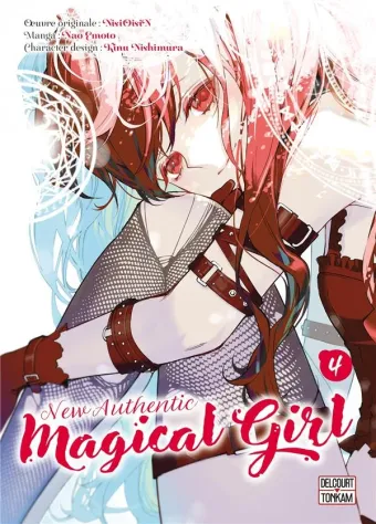Couverture du manga New authentic magical girl Tome 4