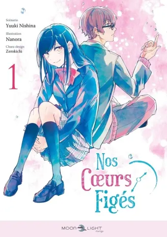 Couverture du manga Nos coeurs figés Tome 1