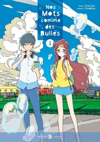 Couverture du manga Nos mots comme des bulles Tome 1