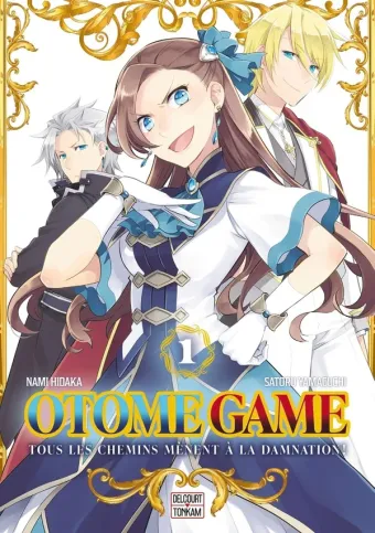 Couverture du manga Otome game – tous les chemins mènent à la damnation ! Tome 1