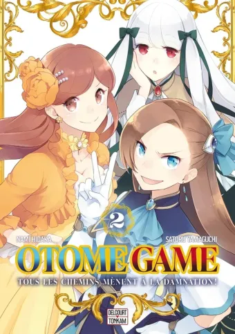 Couverture du manga Otome game – tous les chemins mènent à la damnation ! Tome 2
