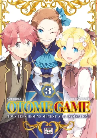 Couverture du manga Otome game – tous les chemins mènent à la damnation ! Tome 3