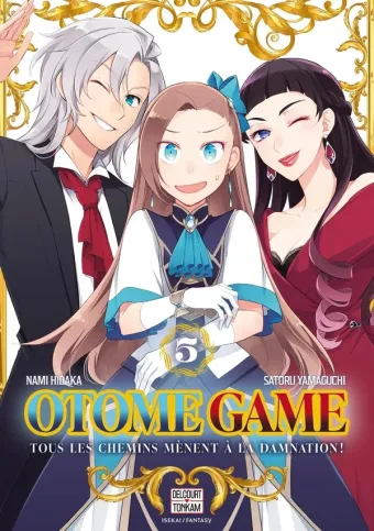 Couverture du manga Otome game – tous les chemins mènent à la damnation ! Tome 5