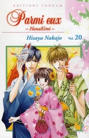 Couverture du manga Parmi eux – hanakimi Tome 20
