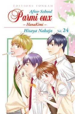 Couverture du manga Parmi eux – hanakimi Tome 24