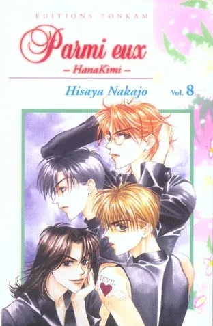 Couverture du manga Parmi eux – hanakimi Tome 8