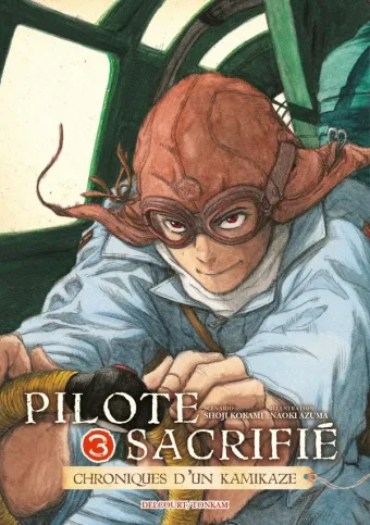 Couverture du manga Pilote sacrifié – chroniques d’un kamikaze Tome 3