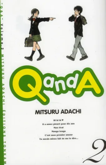 Couverture du manga Q and A Tome 2