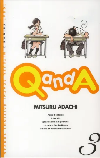 Couverture du manga Q and A Tome 3