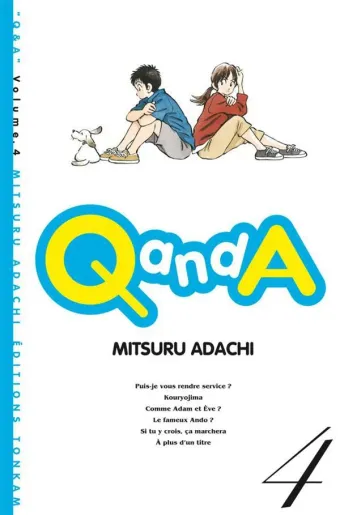 Couverture du manga Q and A Tome 4