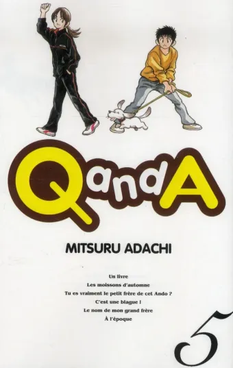 Couverture du manga Q and A Tome 5