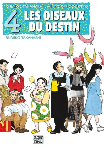 Couverture du manga Recueil d’histoires courtes Tome 4, « Les oiseaux du destin »