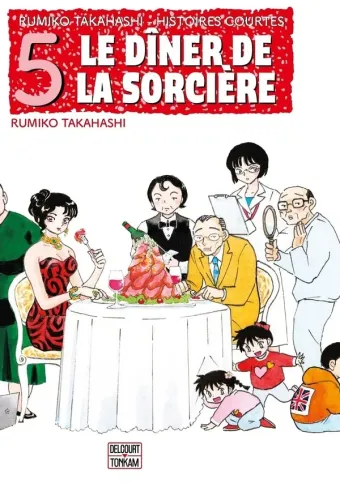 Couverture du manga Recueil d’histoires courtes Tome 5, « Le dîner de la sorcière »