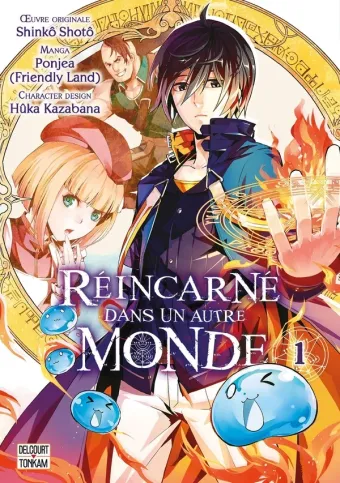 Couverture du manga Réincarné dans un autre monde Tome 1