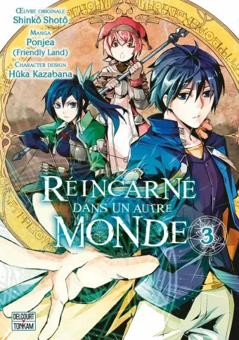 Couverture du manga Réincarné dans un autre monde Tome 3