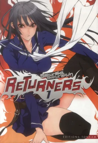 Couverture du manga Returners Tome 1