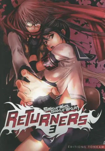 Couverture du manga Returners Tome 3