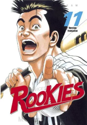 Couverture du manga Rookies Tome 11, « La philosophie des hommes »