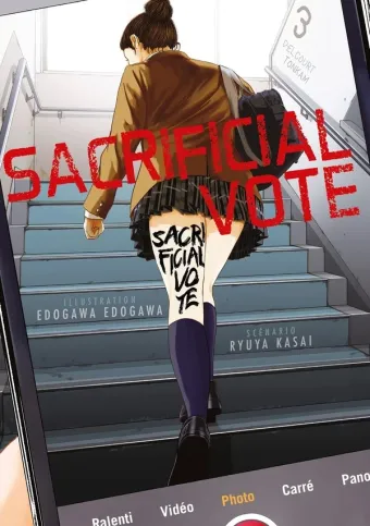 Couverture du manga Sacrificial vote Tome 3