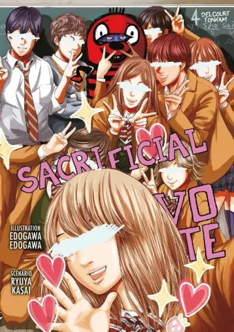 Couverture du manga Sacrificial vote Tome 4