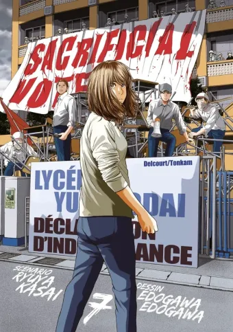 Couverture du manga Sacrificial vote Tome 7