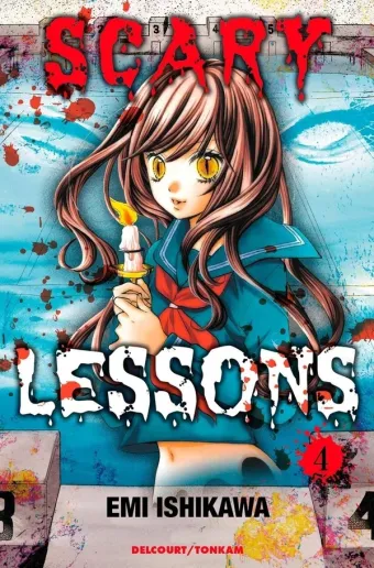 Couverture du manga Scary lessons Tome 4