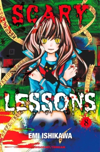 Couverture du manga Scary lessons Tome 8