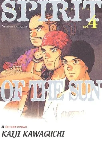 Couverture du manga Spirit of the sun Tome 4
