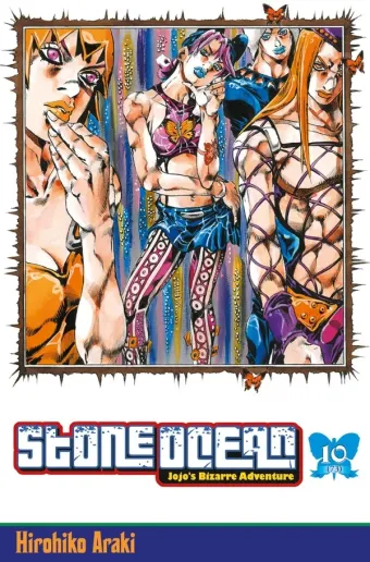 Couverture du manga Stone ocean Tome 10, « Awaken, le réveil »