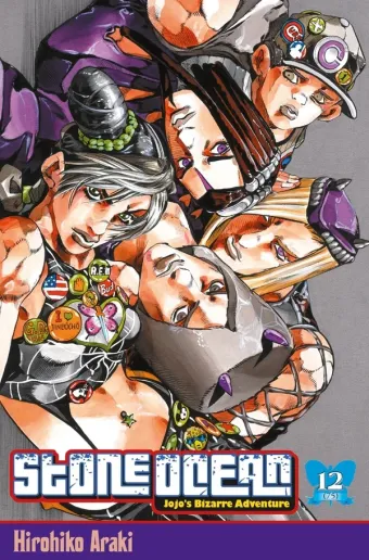 Couverture du manga Stone ocean Tome 12, « L'évasion »