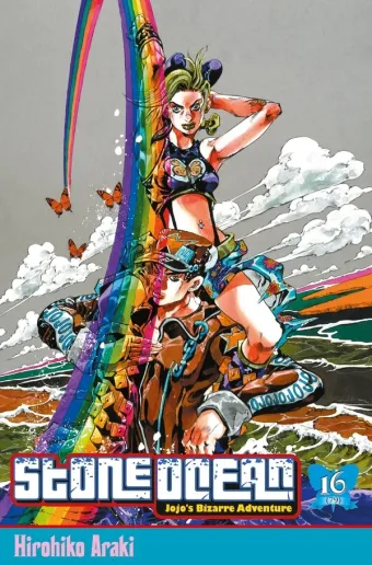 Couverture du manga Stone ocean Tome 16, « À cap Canaveral »