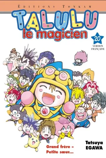 Couverture du manga Talulu le magicien Tome 20, « Grand frère petite soeur »