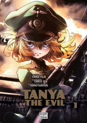 Couverture du manga Tanya, the evil Tome 1