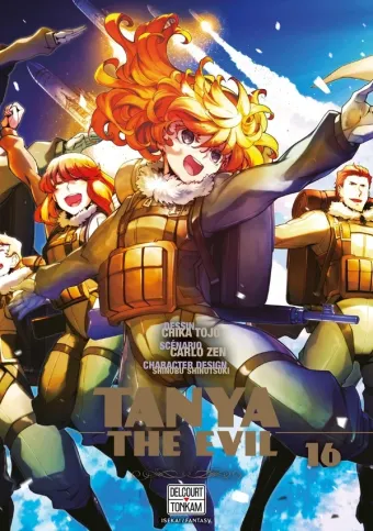 Couverture du manga Tanya, the evil Tome 16