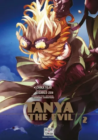 Couverture du manga Tanya, the evil Tome 2