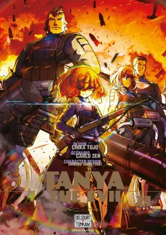 Couverture du manga Tanya, the evil Tome 21