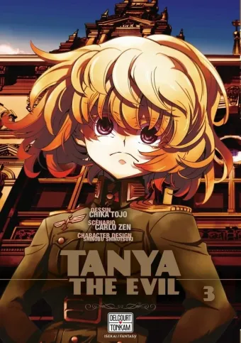 Couverture du manga Tanya, the evil Tome 3