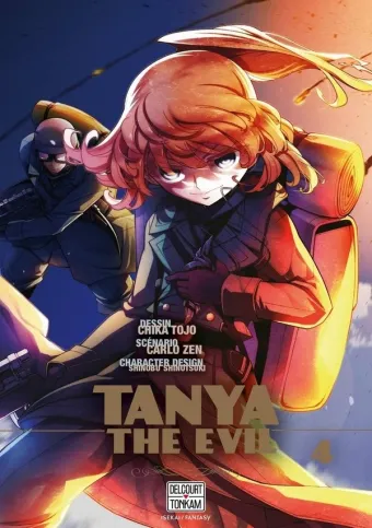 Couverture du manga Tanya, the evil Tome 4