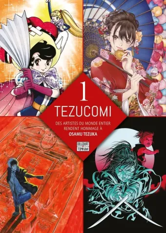 Couverture du manga Tezucomi – des artistes du monde entier rendent hommage à Osamu Tezuka Tome 1