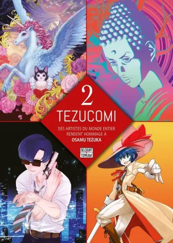 Couverture du manga Tezucomi – des artistes du monde entier rendent hommage à Osamu Tezuka Tome 2