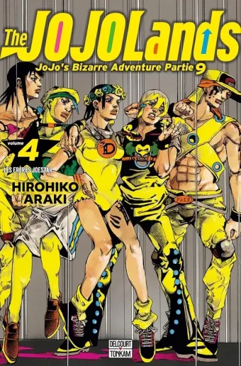 Couverture du manga The Jojolands Tome 4, « Les frères Joestar »